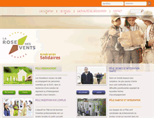 Tablet Screenshot of larosedesvents.org